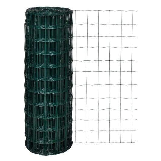 Euro Fence Steel 10x1.7 m Green