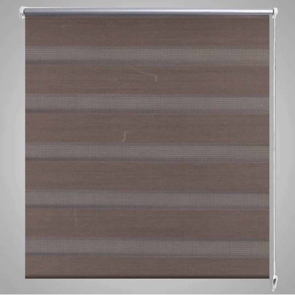 Zebra Blind 100 x 175 cm Coffee