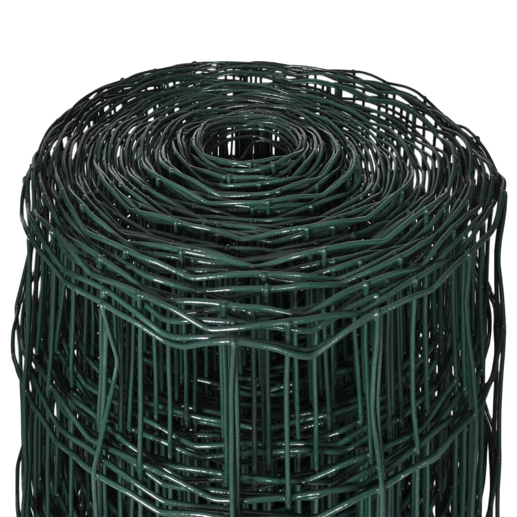 Euro Fence Steel 10x1.2 m Green