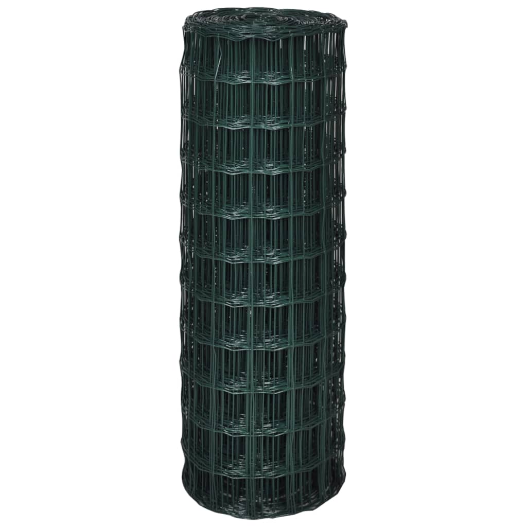 Euro Fence Steel 10x1.5 m Green