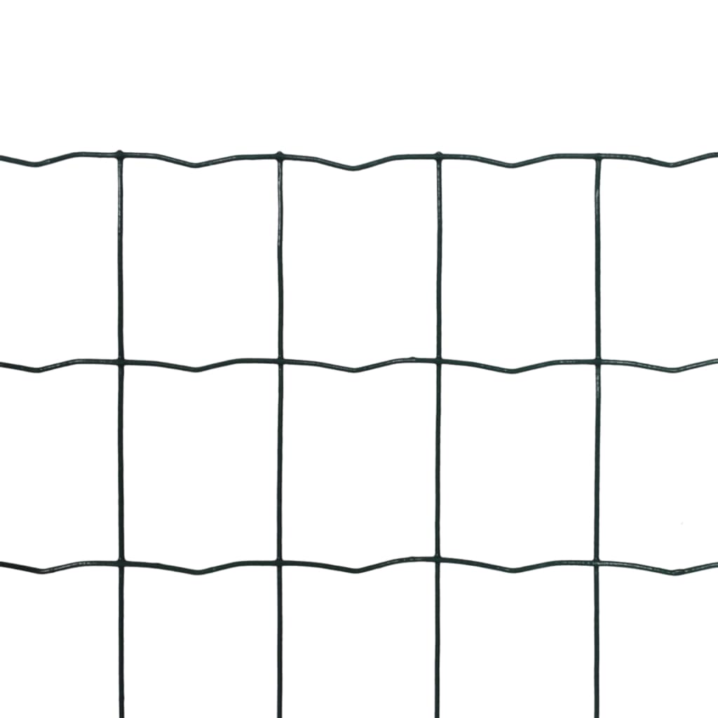 Euro Fence Steel 25x0.8 m Green