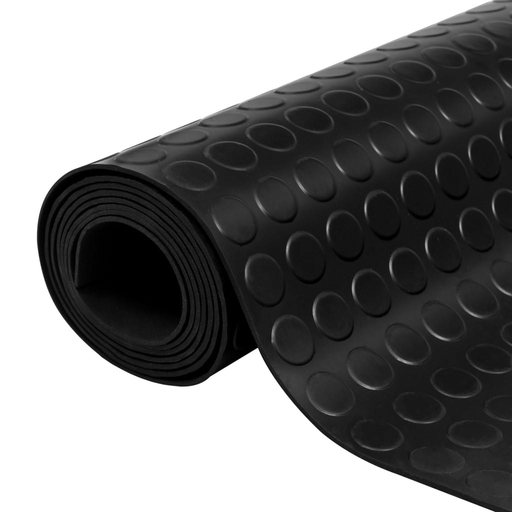 Floor Mat Anti-Slip with Dots 5 x 1 m Rubber