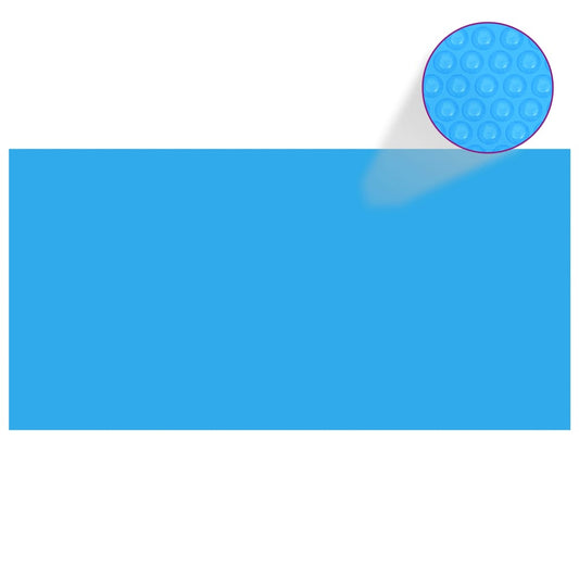 Pool Cover Blue 975x488 cm PE