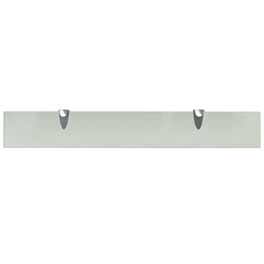 Floating Shelves 2 pcs Glass 70x10 cm 8 mm