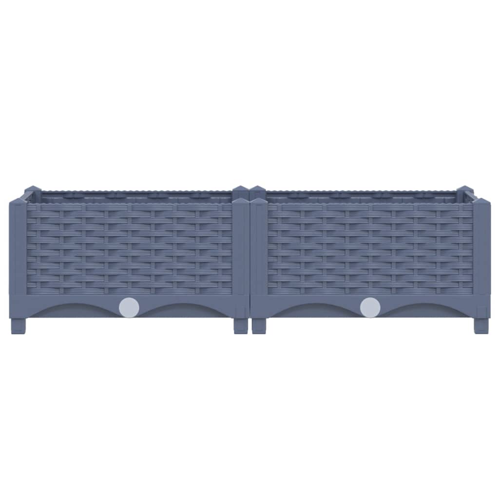 Raised Bed 80x40x23 cm Polypropylene