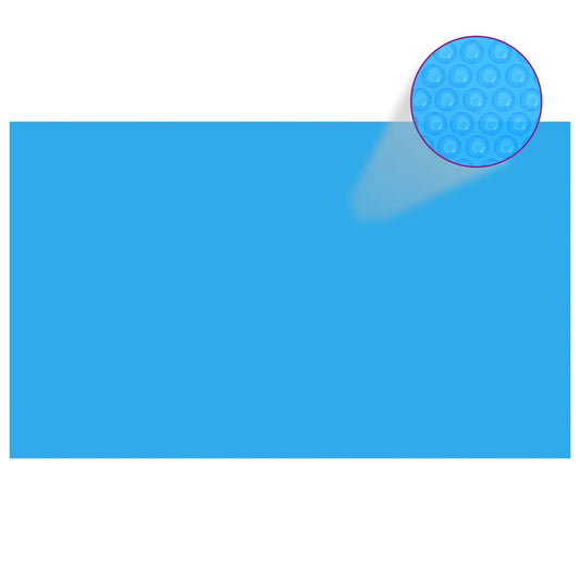 Rectangular Pool Cover 500x300 cm PE Blue