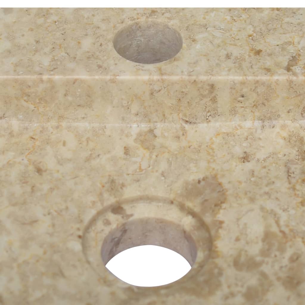 Sink Cream 38x24x6.5 cm Marble