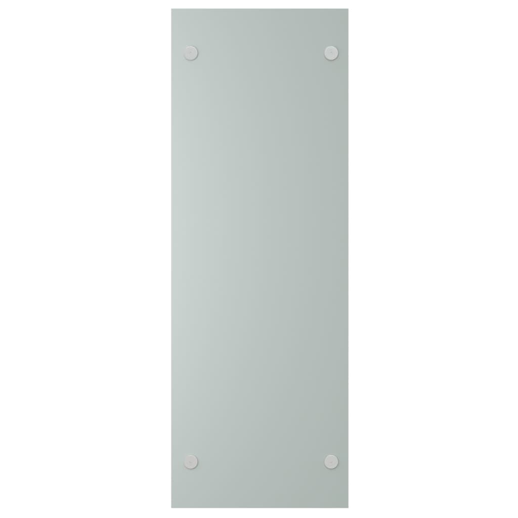 Firewood Rack White 40x35x100 cm Tempered Glass