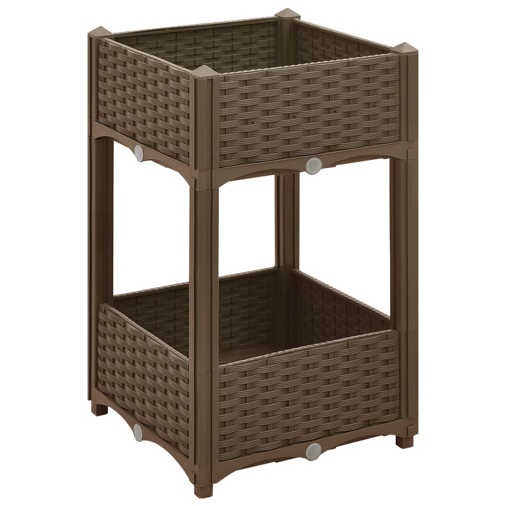 Raised Bed 40x40x71 cm Polypropylene