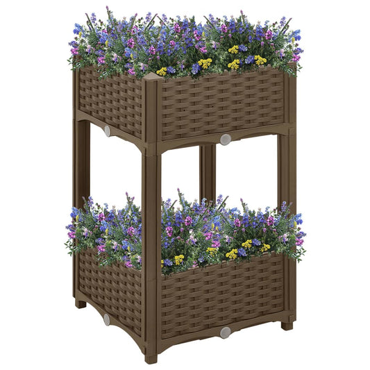 Raised Bed 40x40x71 cm Polypropylene