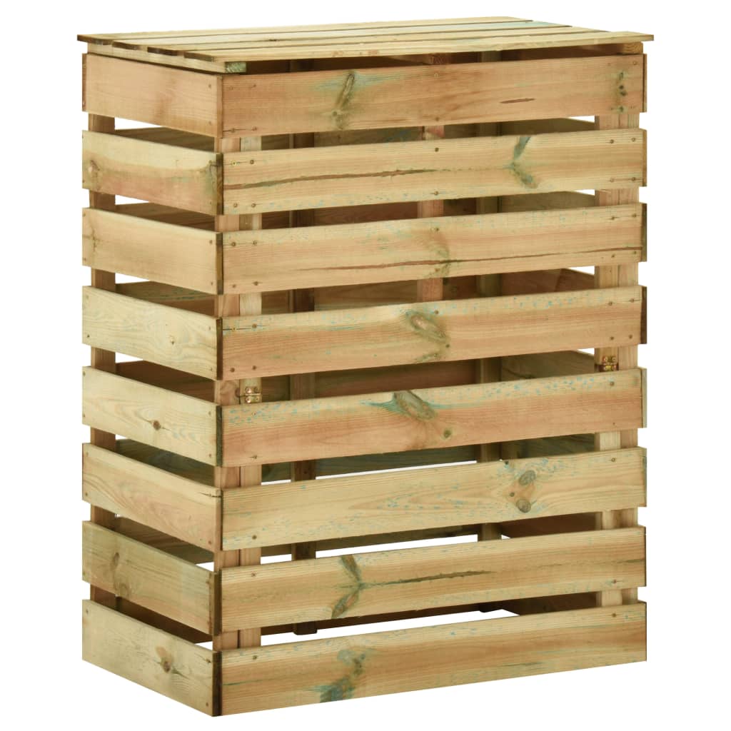 Slatted Garden Composter 4pcs 80x50x100 cm Impregnated Pinewood