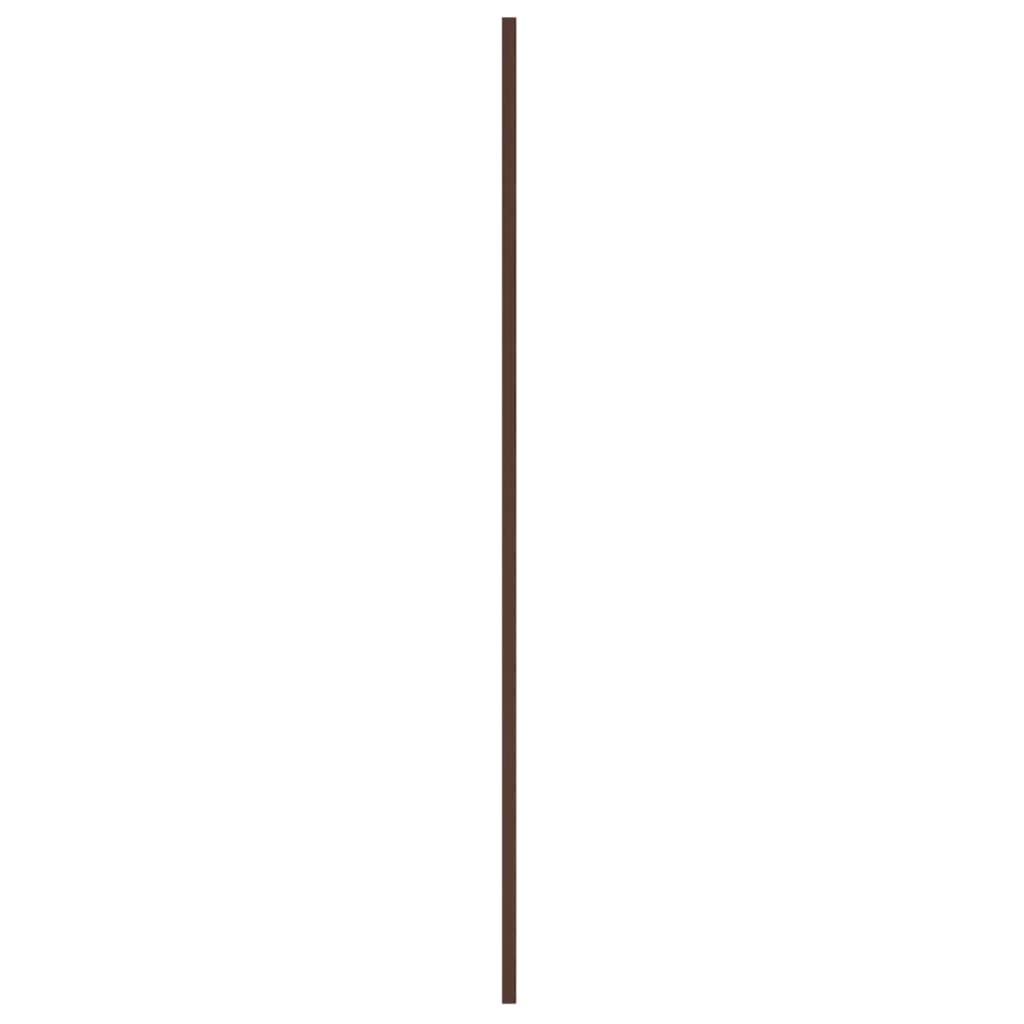 Roof Panels 36 pcs Galvanised Steel Brown 80x45 cm