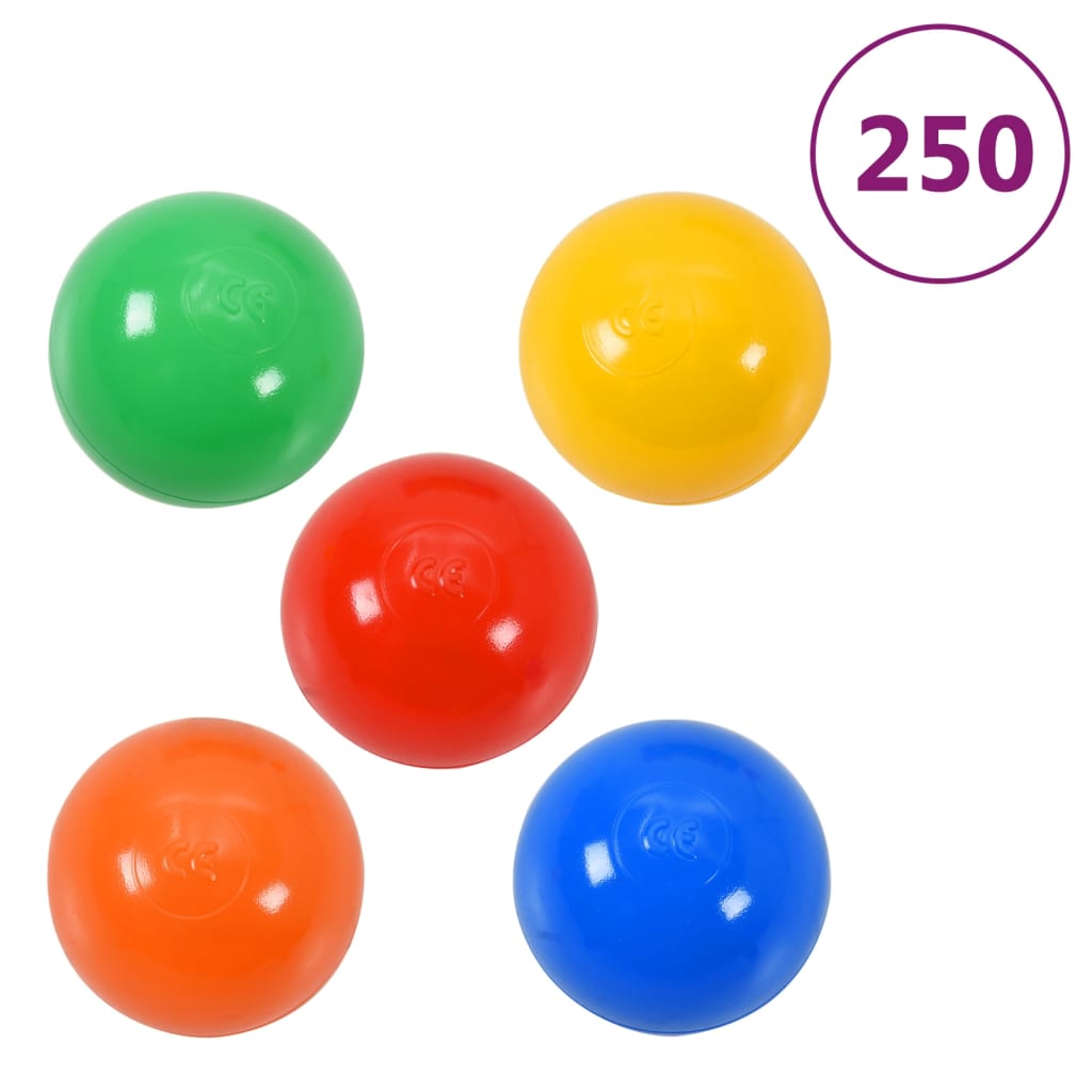 Children Play Tent with 250 Balls Pink 102x102x82 cm