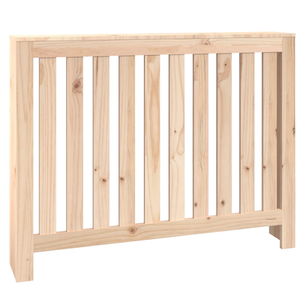 Radiator Cover 108.5x19x84 cm Solid Wood Pine