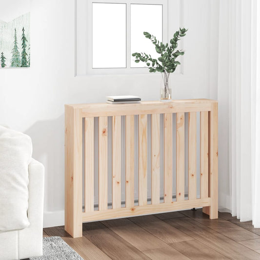 Radiator Cover 108.5x19x84 cm Solid Wood Pine