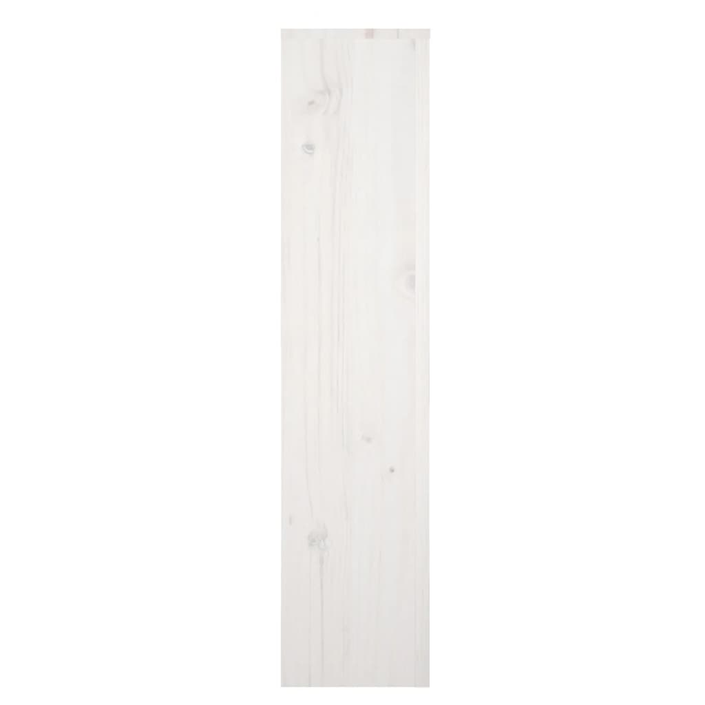 Radiator Cover White 169x19x84 cm Solid Wood Pine