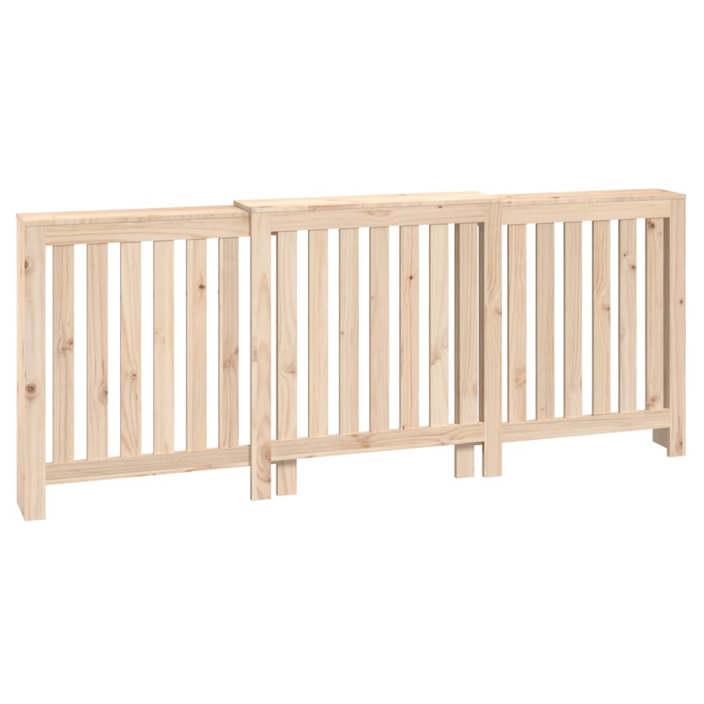 Radiator Cover 210x21x85 cm Solid Wood Pine