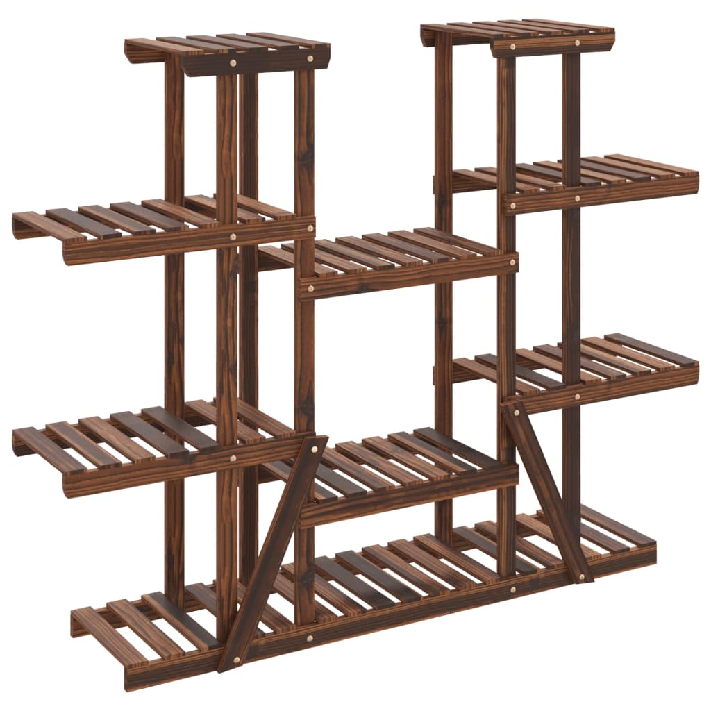 Flower Stand 110x25x110.5 cm Solid Wood Fir