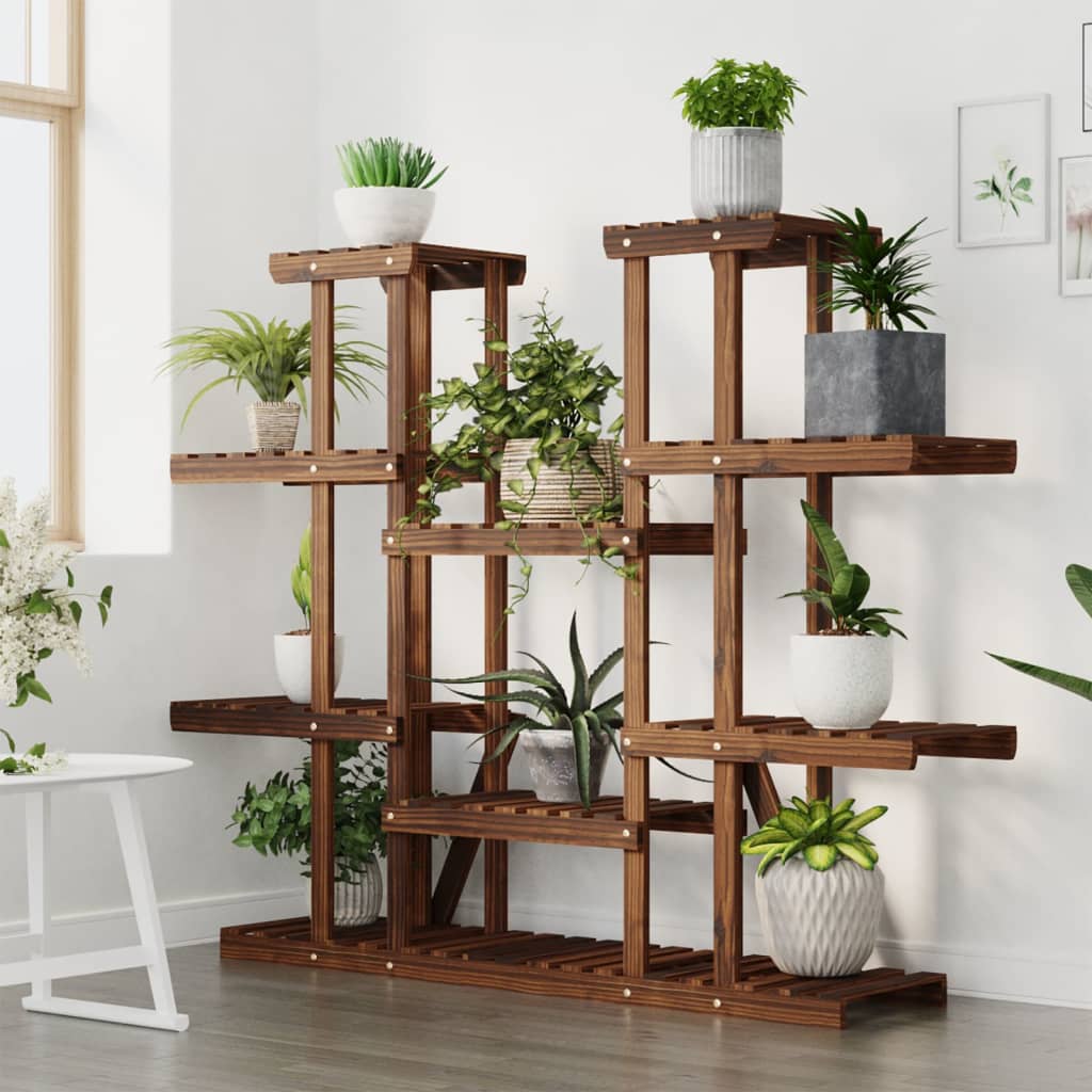 Flower Stand 110x25x110.5 cm Solid Wood Fir