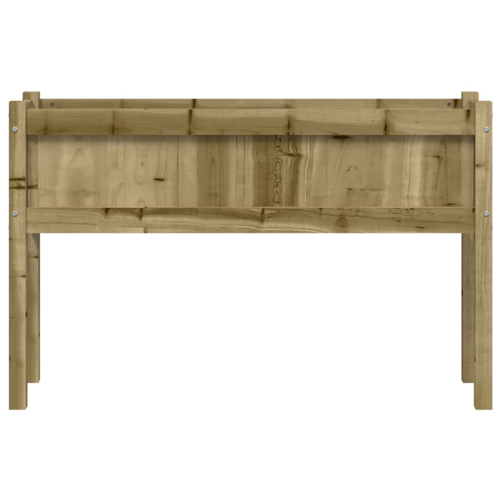 Garden Planter with Legs 110x31x70 cm Impregnated Wood Pine