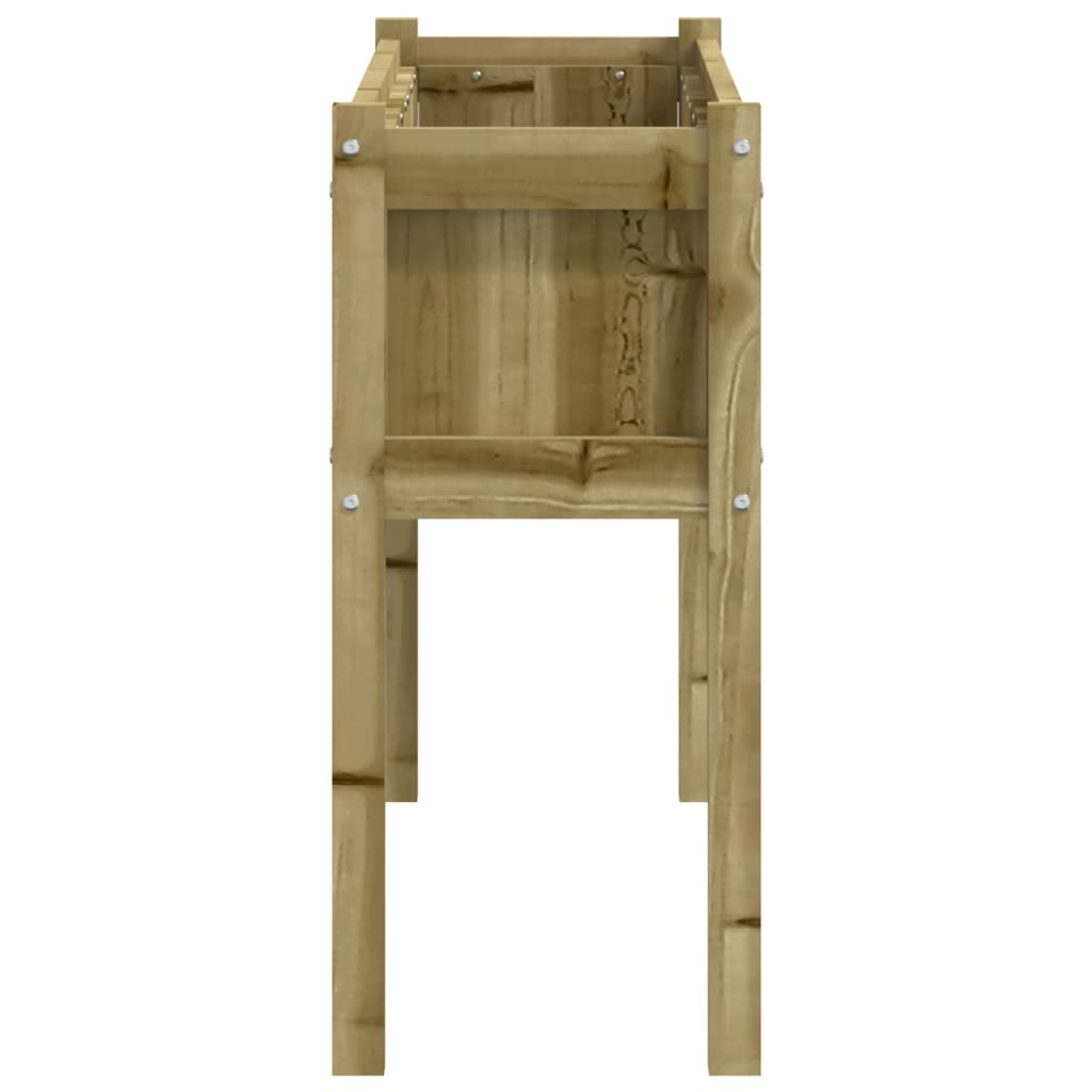 Garden Planter with Legs 110x31x70 cm Impregnated Wood Pine