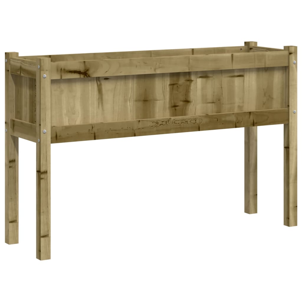 Garden Planter with Legs 110x31x70 cm Impregnated Wood Pine