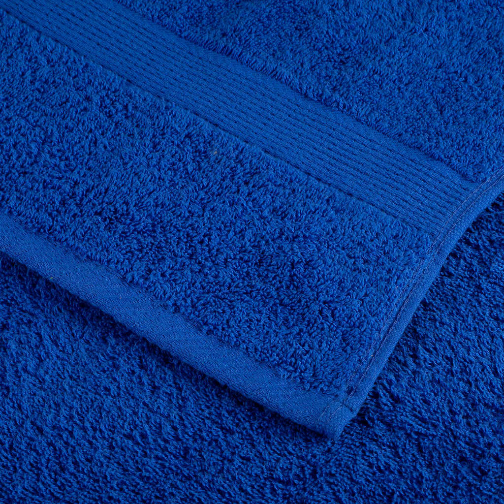Premium Shower Towels SOLUND 10pcs Blue 70x140cm 600gsm