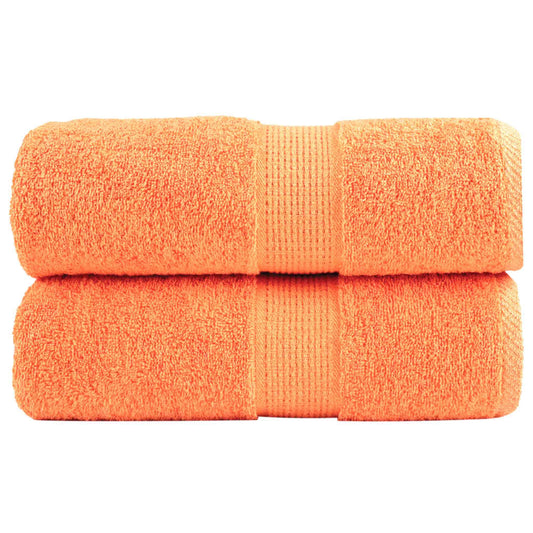 Premium Wash Towels SOLUND 2 pcs Orange 30x30 cm 600 gsm