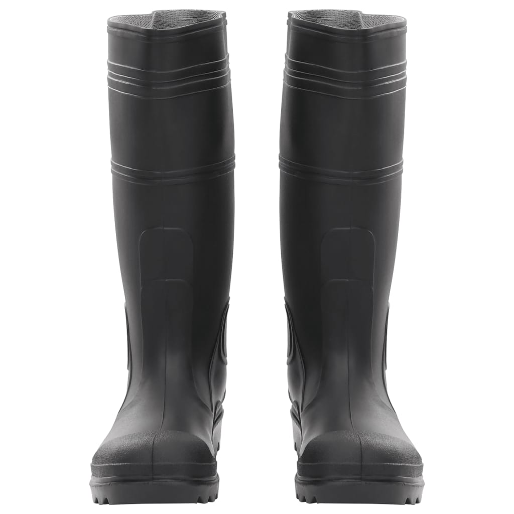 Rain Boots Black Size 38 PVC