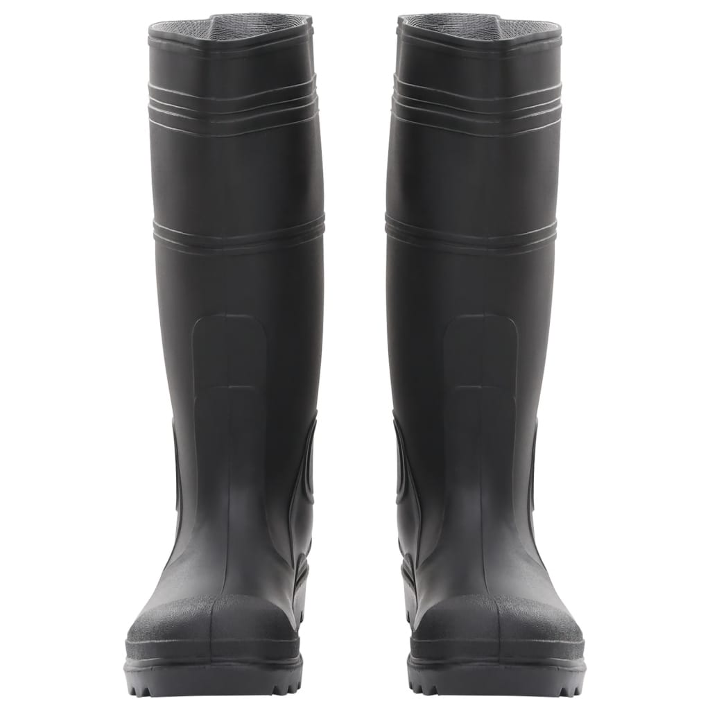 Rain Boots Black Size 39 PVC