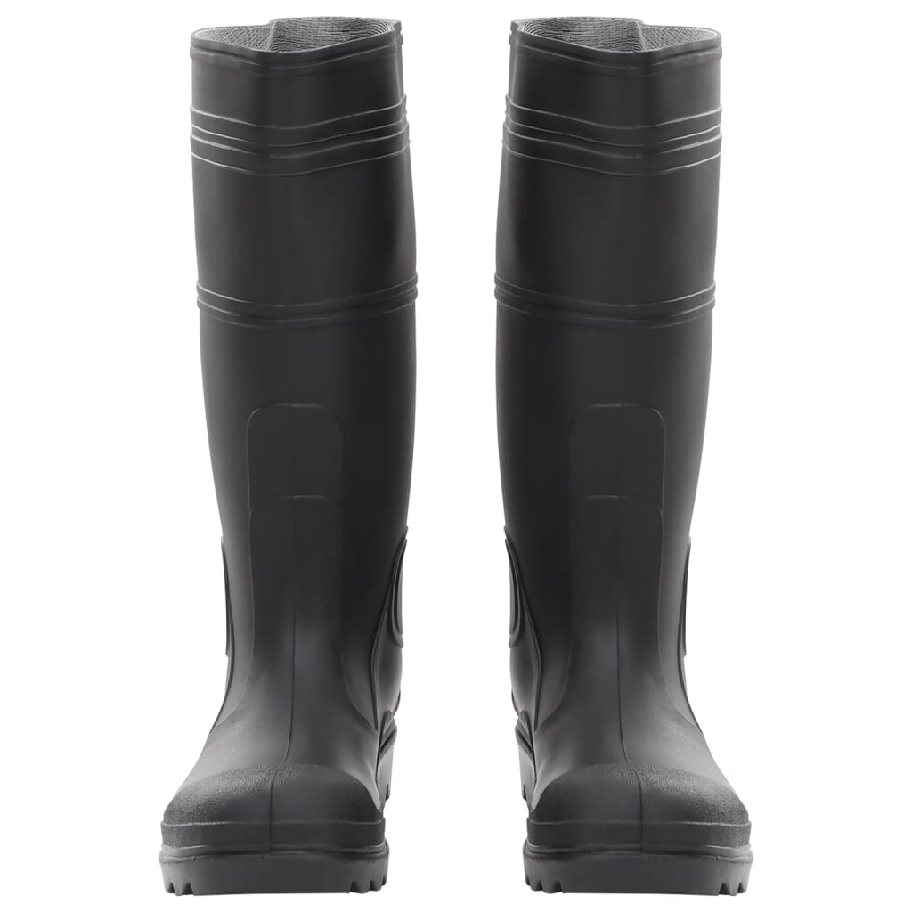 Rain Boots Black Size 40 PVC