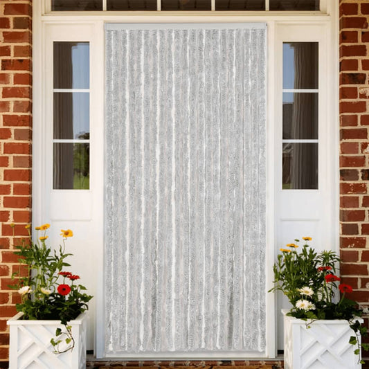 Fly Curtain Grey 100x200 cm Chenille
