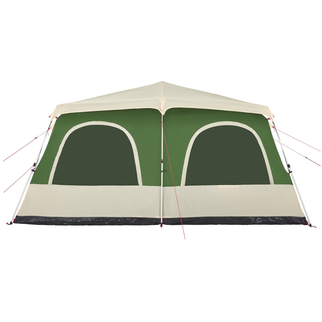 Family Tent Dome 8-Person Green Quick Release