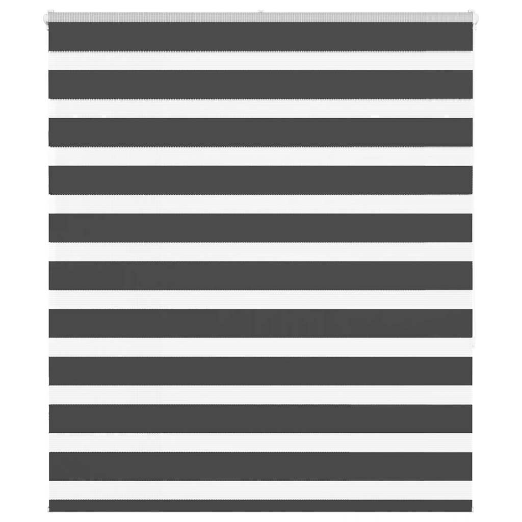Zebra Blind Black 135x150 cm Fabric Width 130.9 cm Polyester