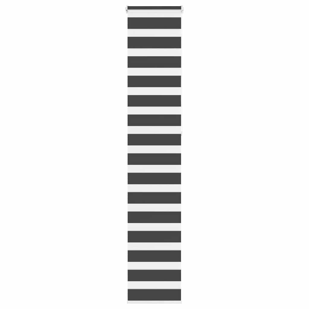 Zebra Blind Black 40x230 cm Fabric Width 35.9 cm Polyester