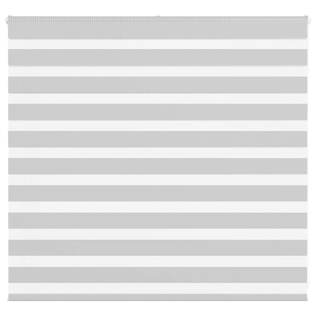 Zebra Blind Light Grey 160x100 cm Fabric Width 155.9 cm Polyester