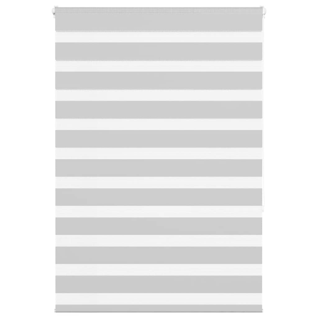 Zebra Blind Light Grey 95x150 cm Fabric Width 90.9 cm Polyester