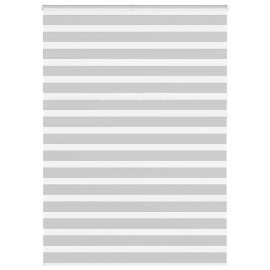 Zebra Blind Light Grey 160x230 cm Fabric Width 155.9 cm Polyester