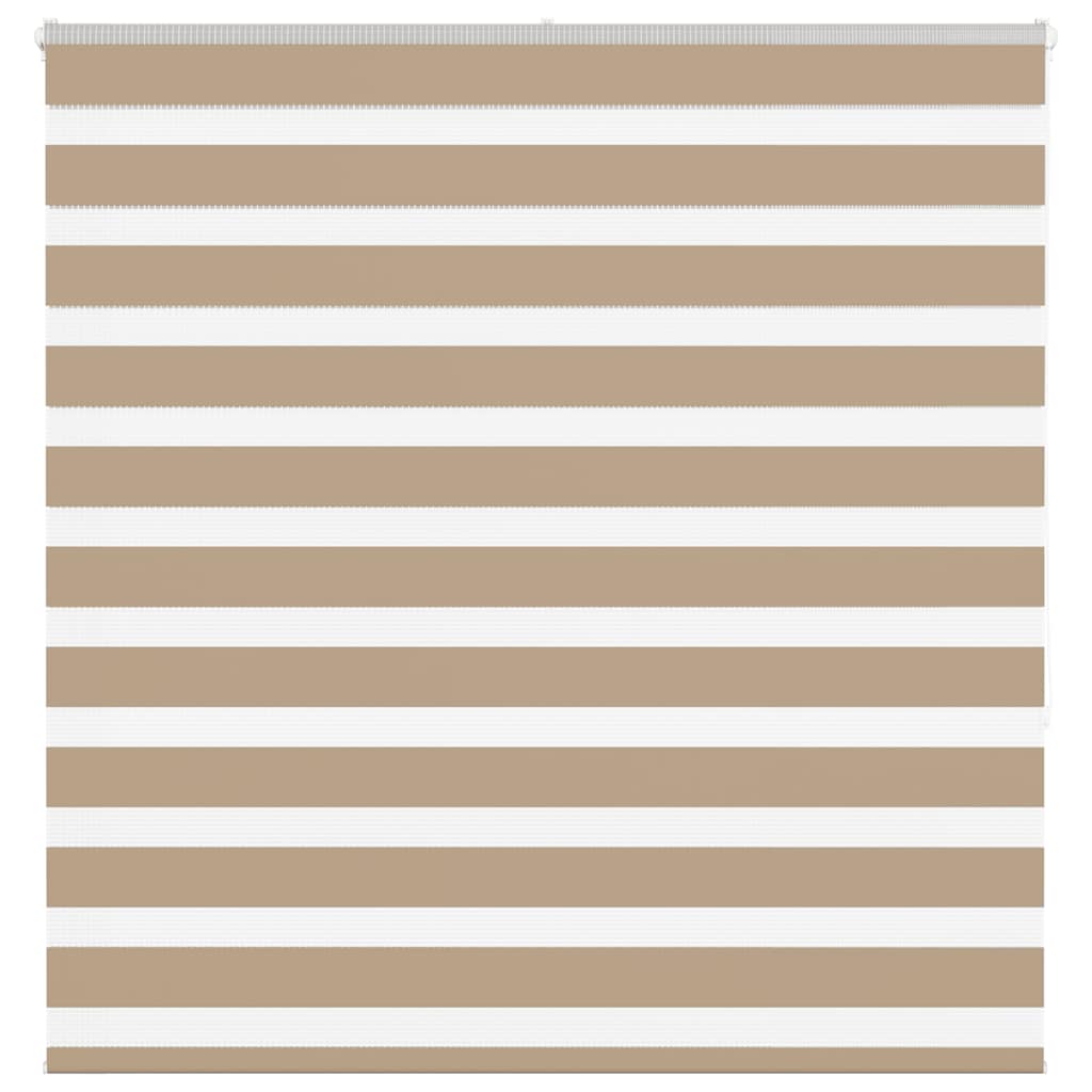 Zebra Blind Sand Brown 145x150 cm Fabric Width 140.9 cm Polyester