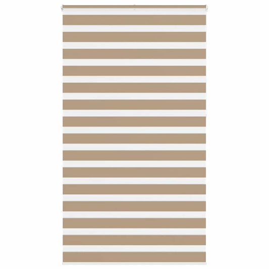 Zebra Blind Sand Brown 130x230 cm Fabric Width 125.9 cm Polyester