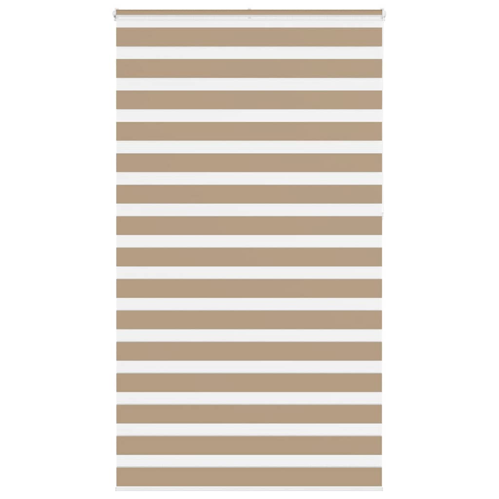 Zebra Blind Sand Brown 135x230 cm Fabric Width 130.9 cm Polyester