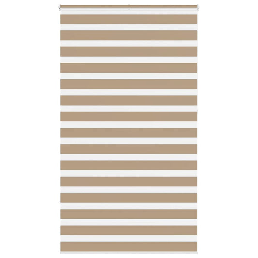 Zebra Blind Sand Brown 135x230 cm Fabric Width 130.9 cm Polyester