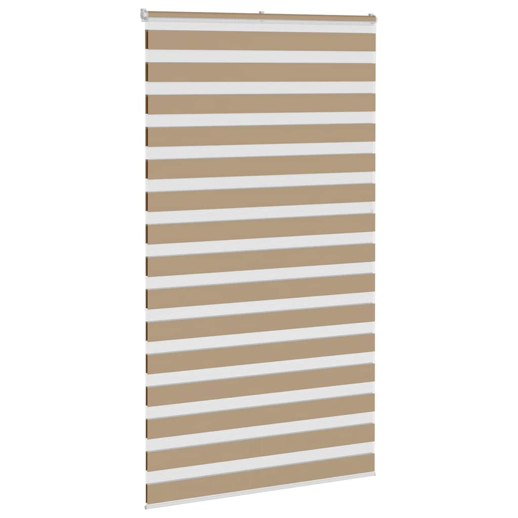 Zebra Blind Sand Brown 135x230 cm Fabric Width 130.9 cm Polyester