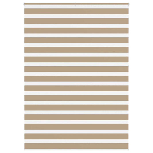 Zebra Blind Sand Brown 160x230 cm Fabric Width 155.9 cm Polyester