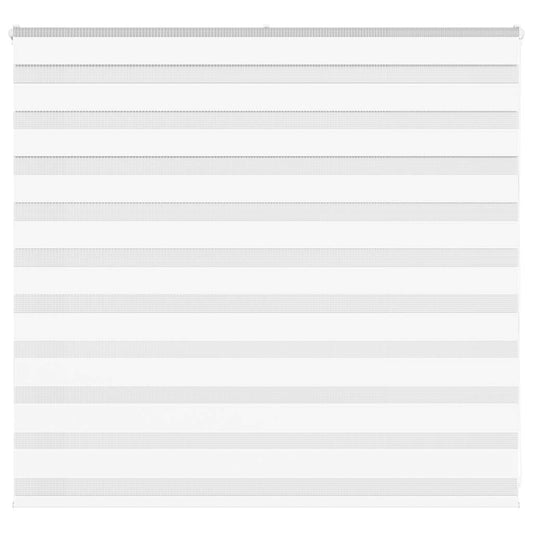Zebra Blind White 160x100 cm Fabric Width 155.9 cm Polyester