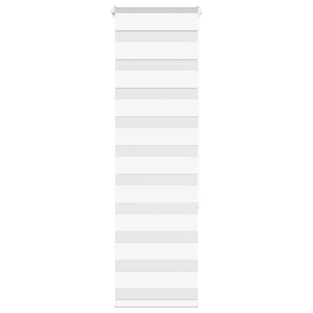 Zebra Blind White 40x150 cm Fabric Width 35.9 cm Polyester