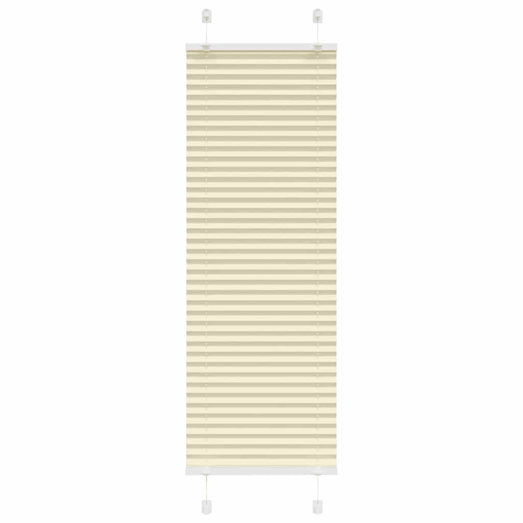 Pleated Blind Cream 40x150 cm Fabric Width 39.4 cm Polyester