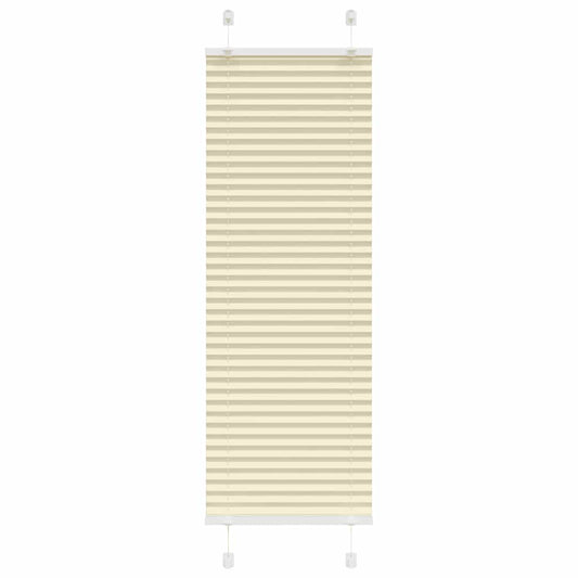 Pleated Blind Cream 40x150 cm Fabric Width 39.4 cm Polyester