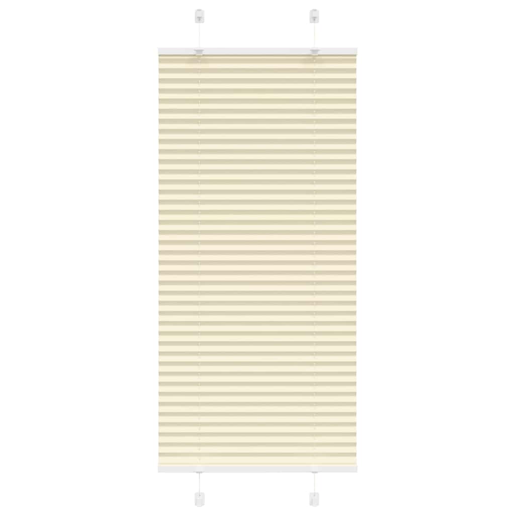 Pleated Blind Cream 60x150 cm Fabric Width 59.4 cm Polyester