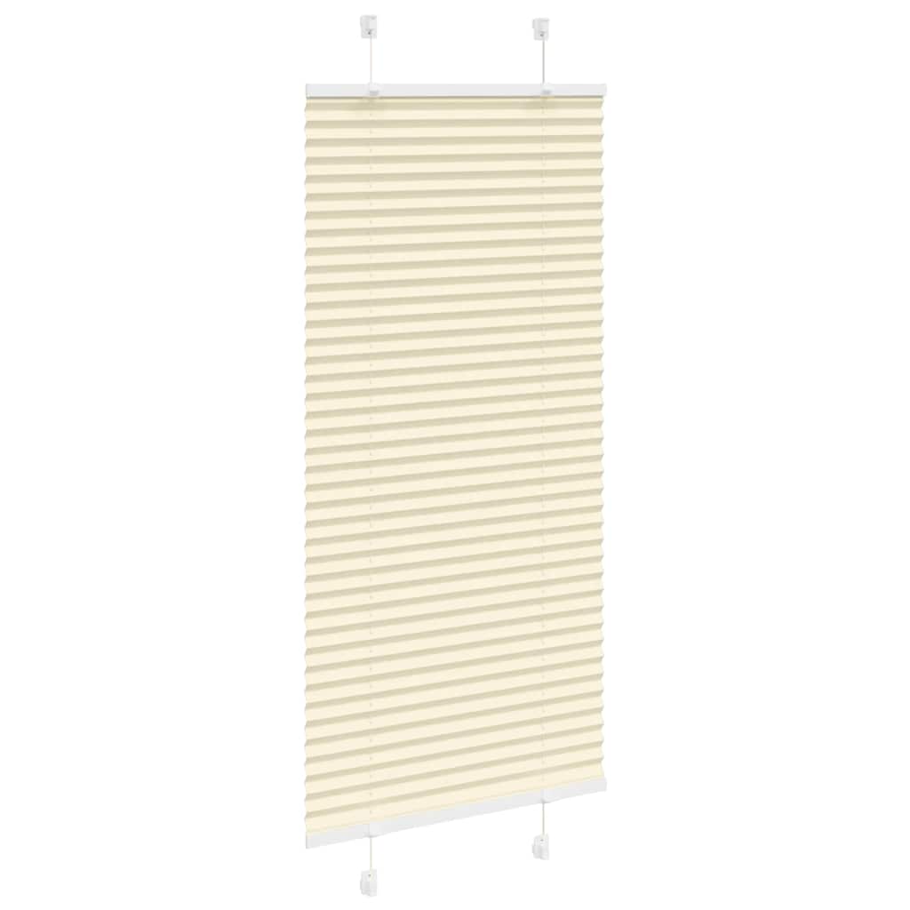 Pleated Blind Cream 60x150 cm Fabric Width 59.4 cm Polyester